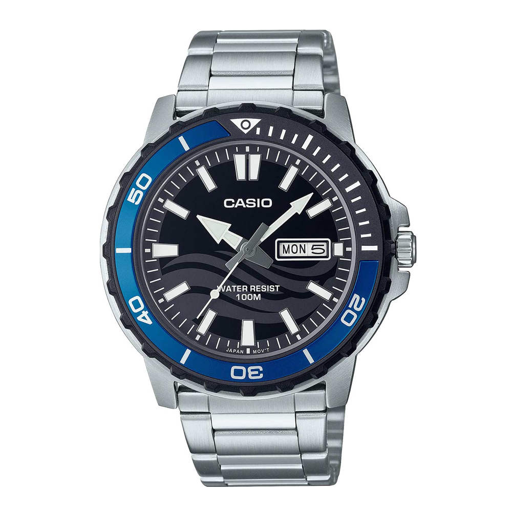 Японские наручные часы мужские Casio Collection MTD-125D-1A2