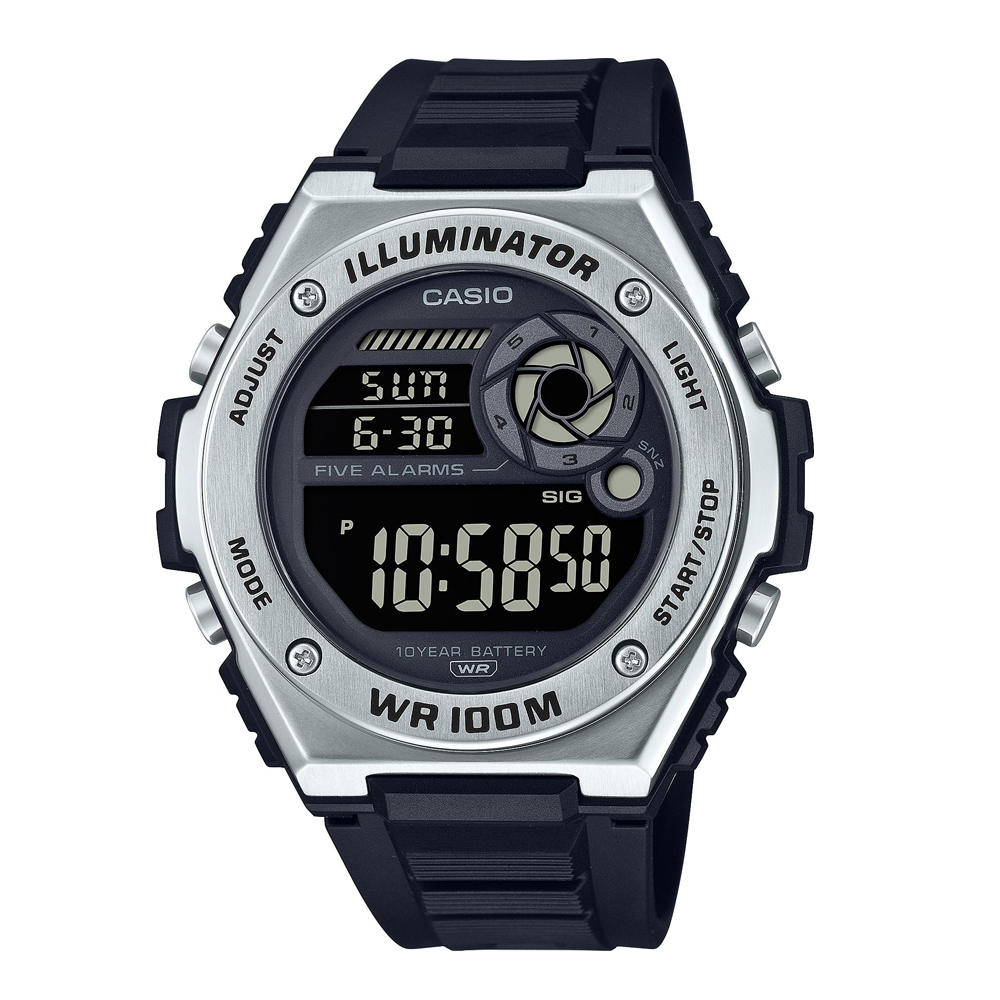 Японские наручные часы мужские Casio Collection MWD-100H-1B