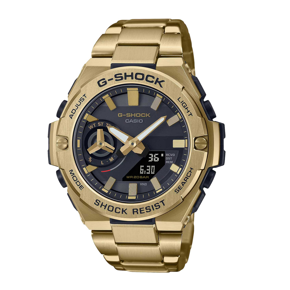 Японские наручные часы мужские Casio G-SHOCK  GST-B500GD-9A