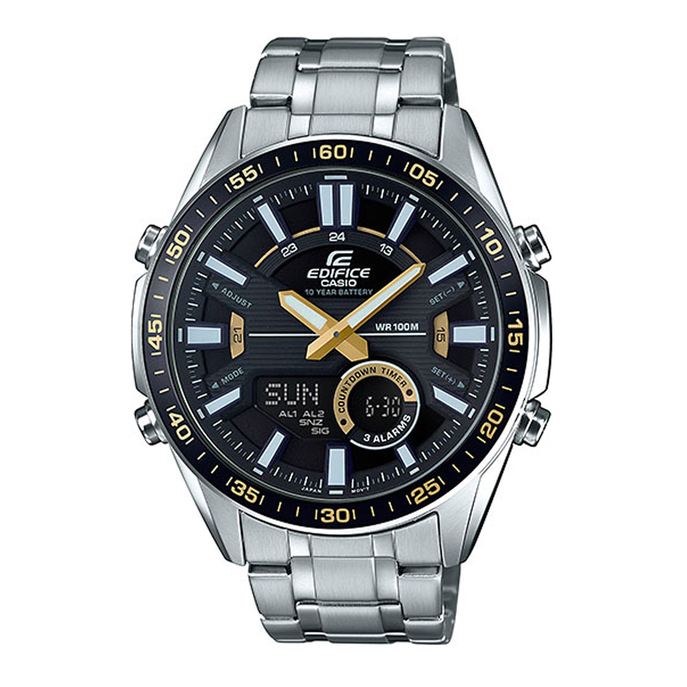 Японские часы мужские CASIO Edifice EFV-C100D-1B с хронографом