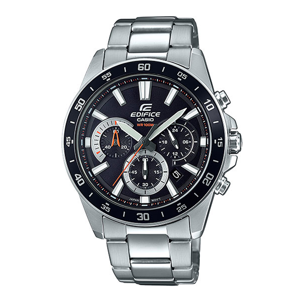 Японские часы мужские CASIO Edifice EFV-570D-1A с хронографом