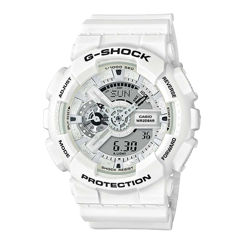 Японские часы мужские Casio G-SHOCK GA-110MW-7A с хронографом