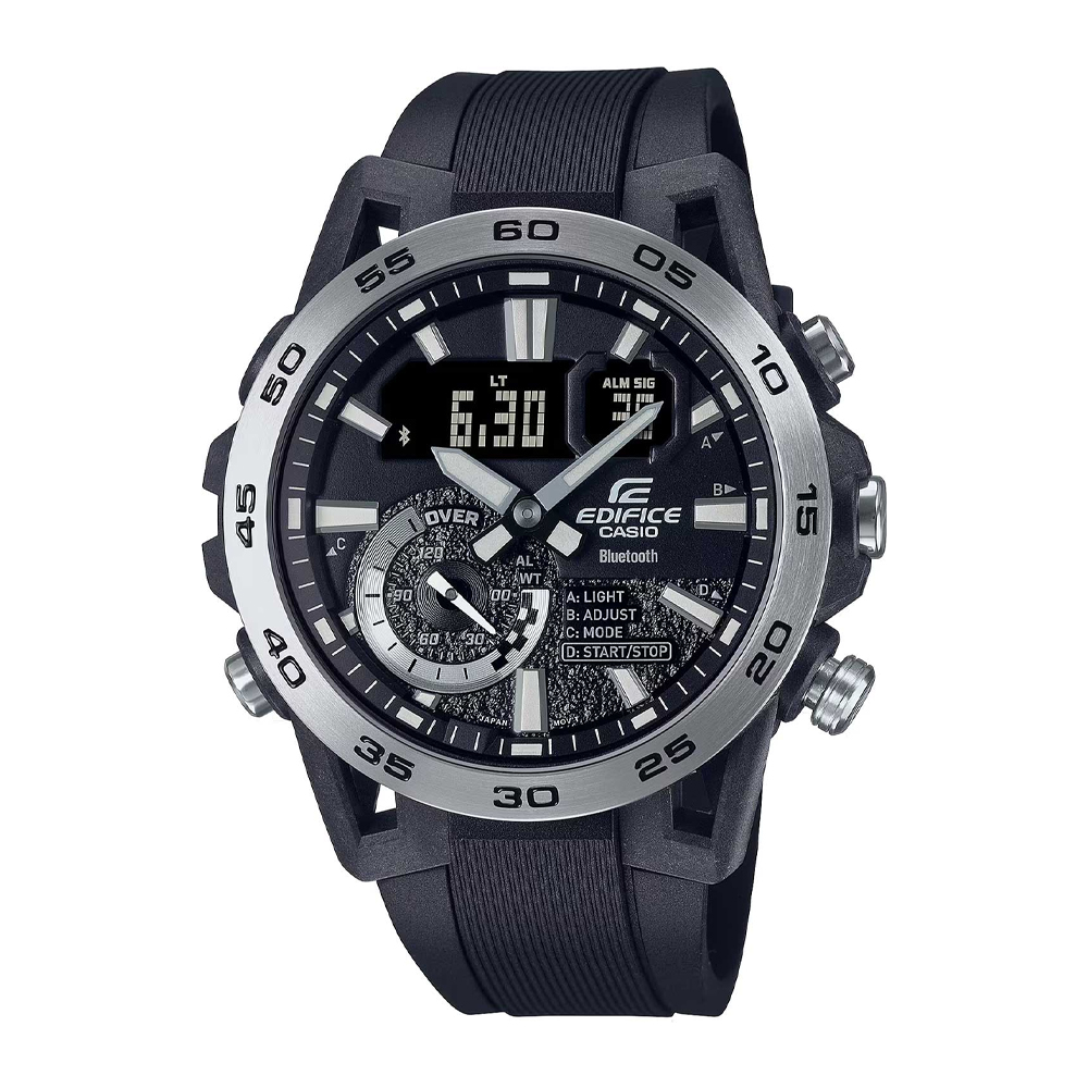 Японские часы мужские CASIO Edifice ECB-40P-1A с хронографом