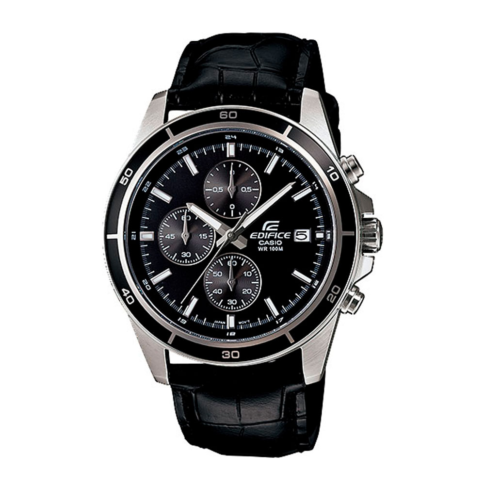 Японские часы мужские CASIO Edifice EFR-526L-1A с хронографом
