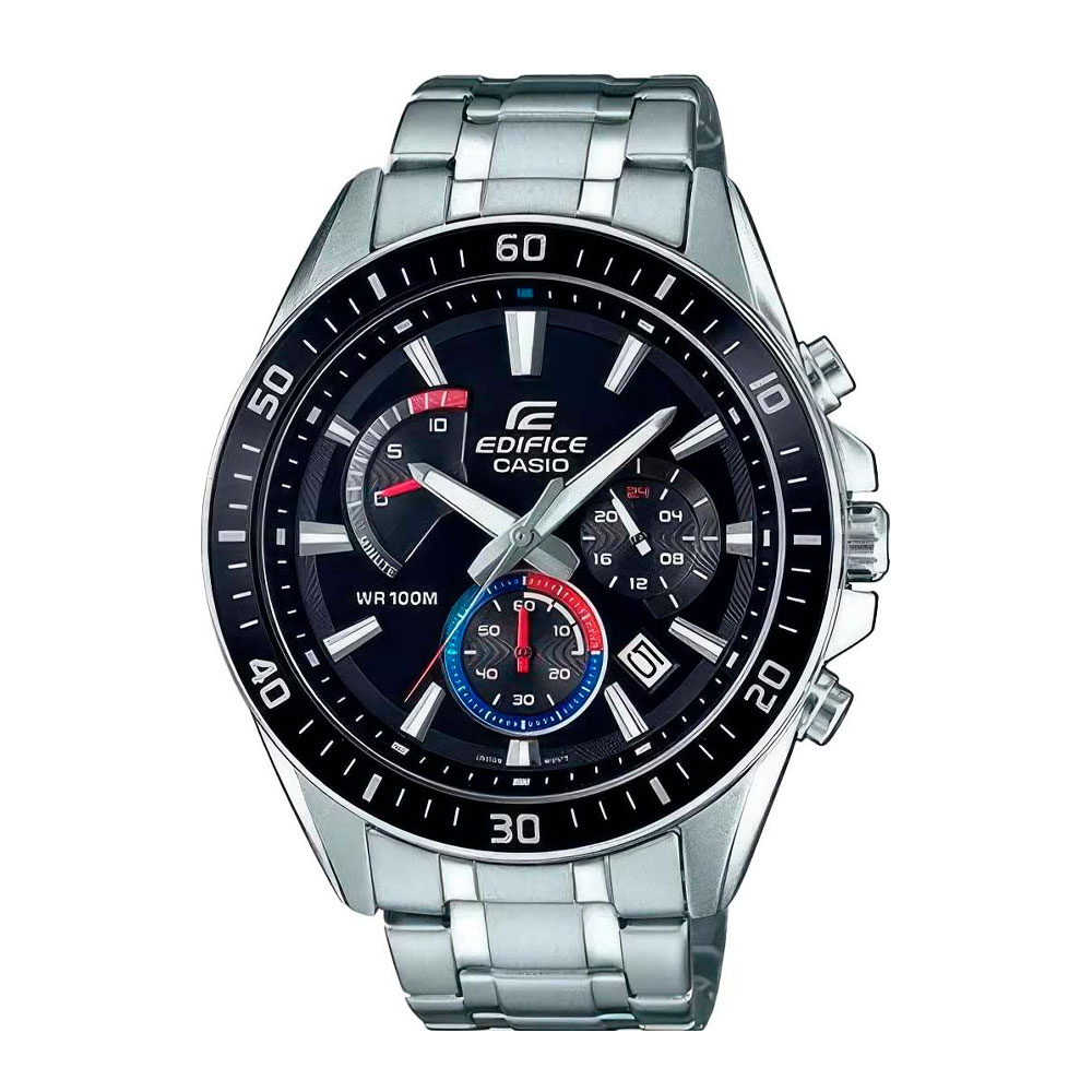 Японские часы мужские CASIO Edifice EFR-552D-1A3 с хронографом