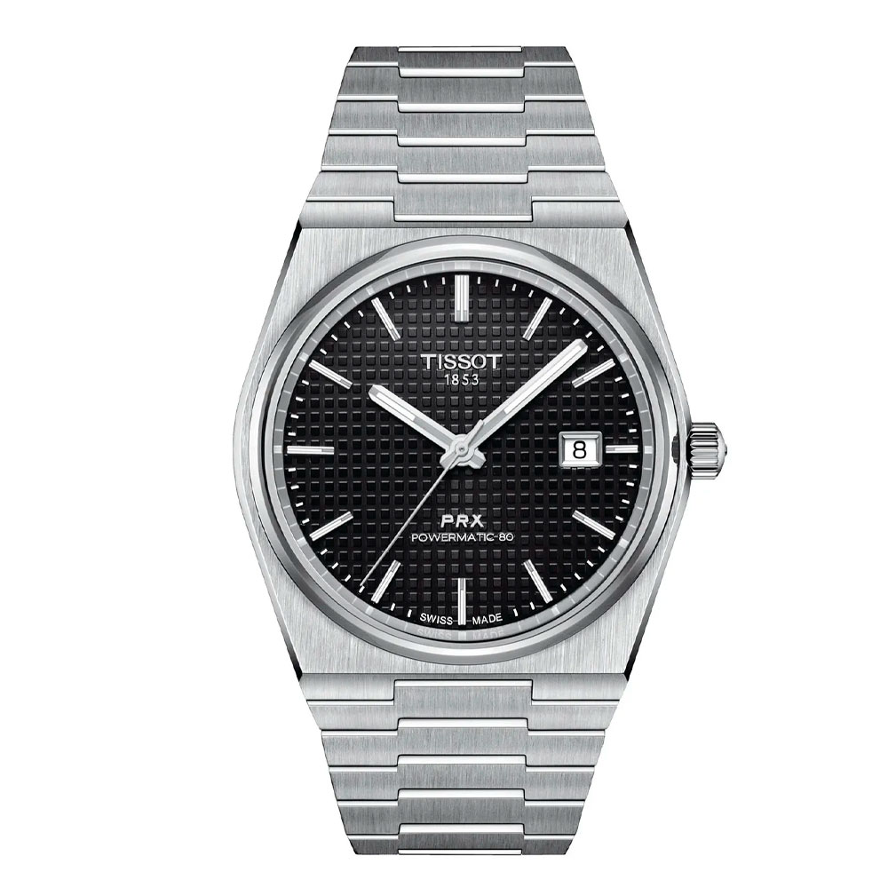 Часы мужские механические 
 Tissot PRX Powermatic 80 T137.407.11.051.00