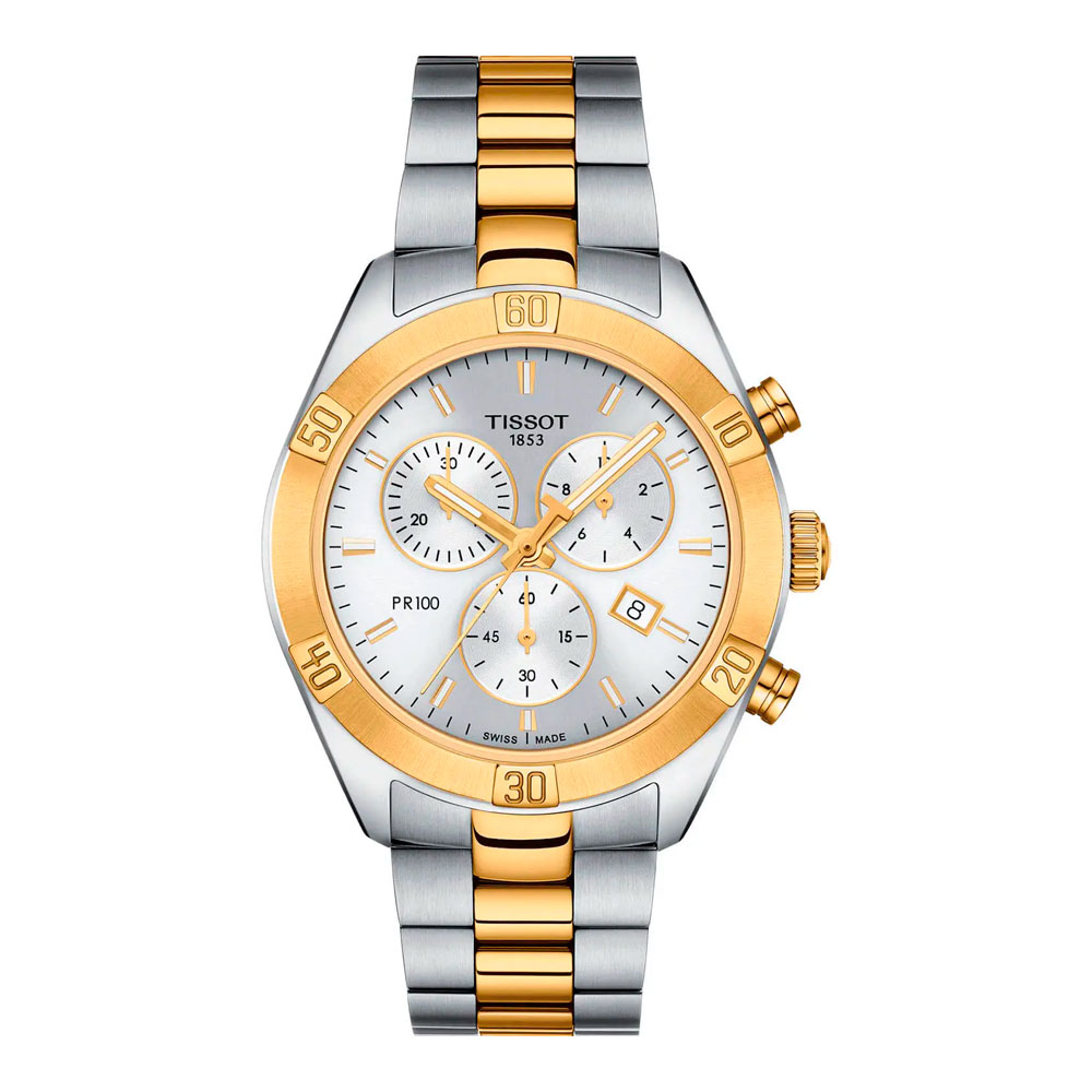 Часы женские Tissot PR 100 Sport Chic Chronograph  T101.917.22.031.00