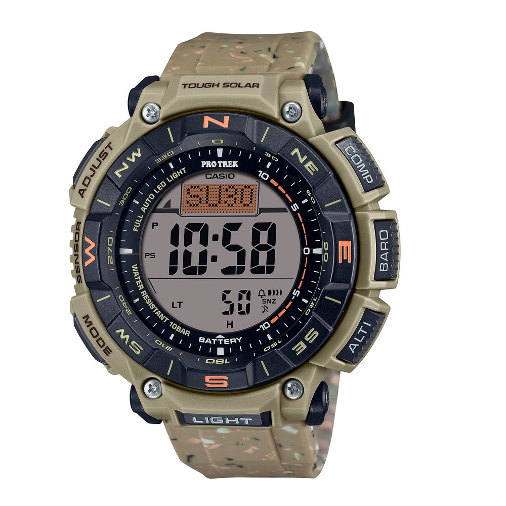 Японские наручные часы мужские Casio Pro Trek PRG-340SC-5E