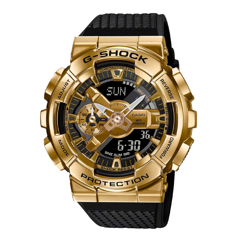 Японские наручные часы мужские Casio G-SHOCK  GM-110G-1A9 с хронографом