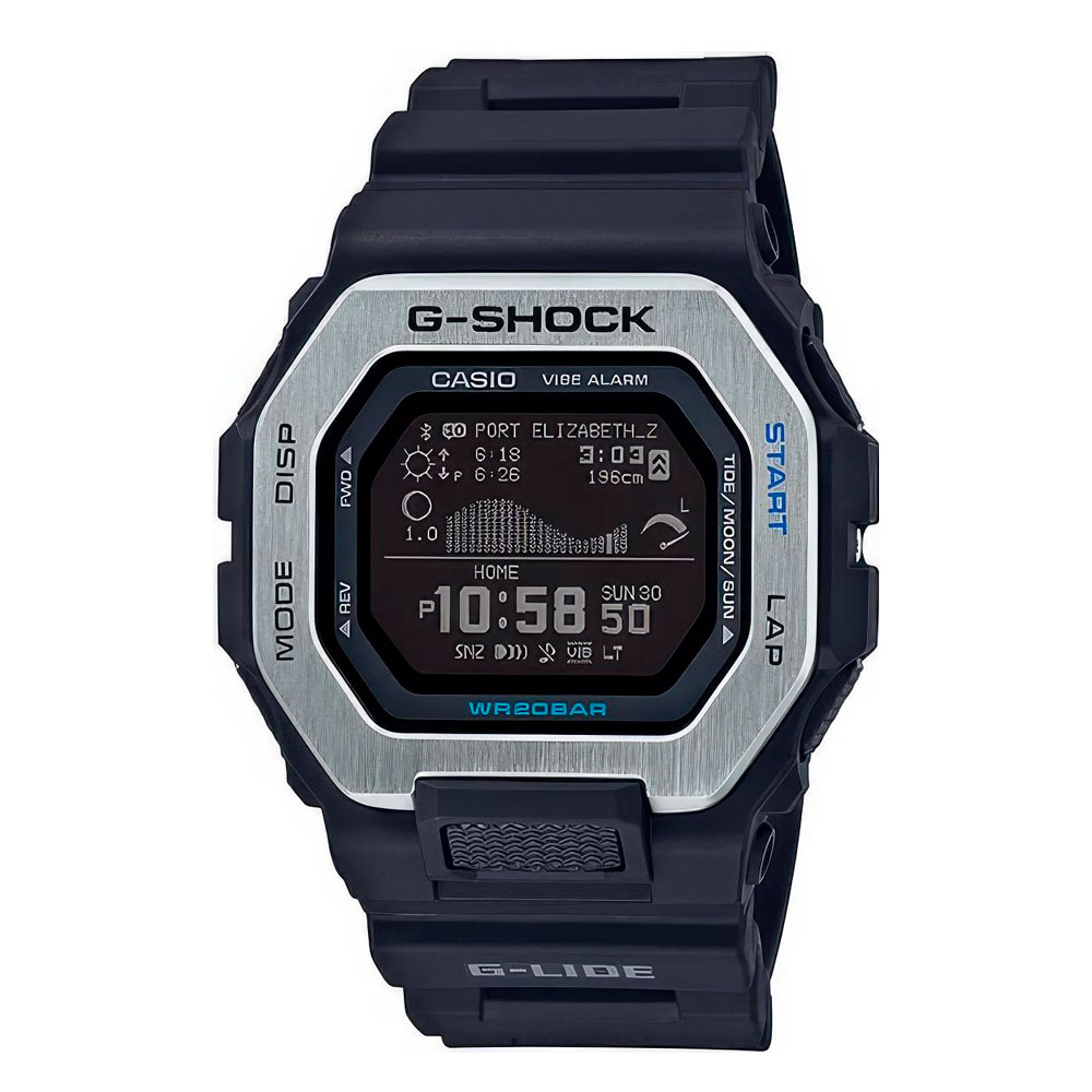 Японские наручные часы мужские Casio G-SHOCK  GBX-100-1D с хронографом