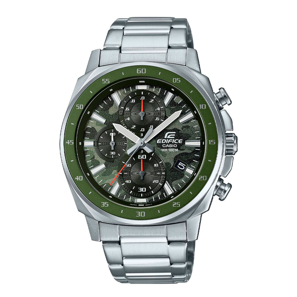 Японские часы мужские CASIO Edifice  EFV-600D-3C с хронографом