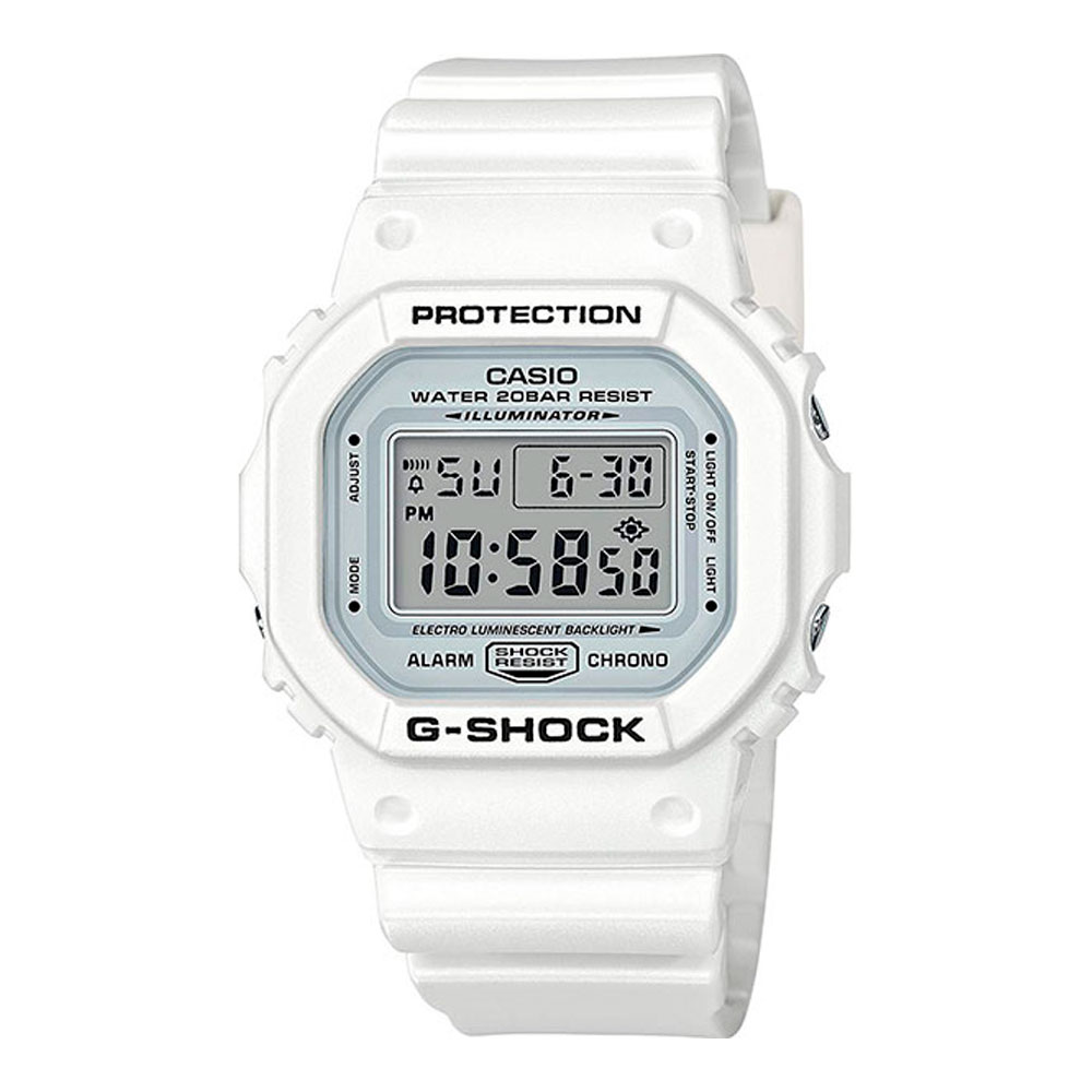 Японские наручные часы мужские Casio G-SHOCK  DW-5600MW-7E с хронографом