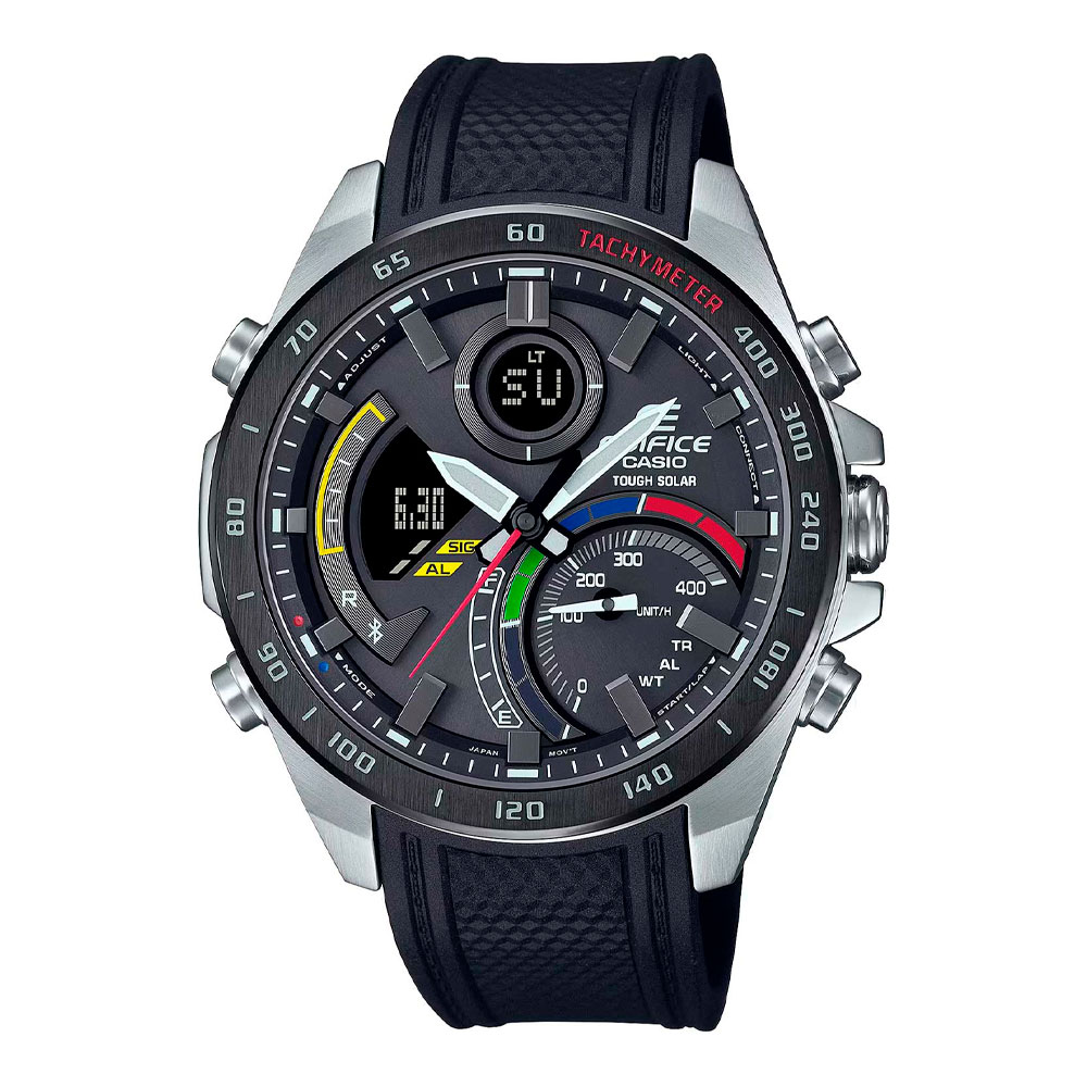 Японские часы мужские CASIO Edifice ECB-900MP-1A с хронографом