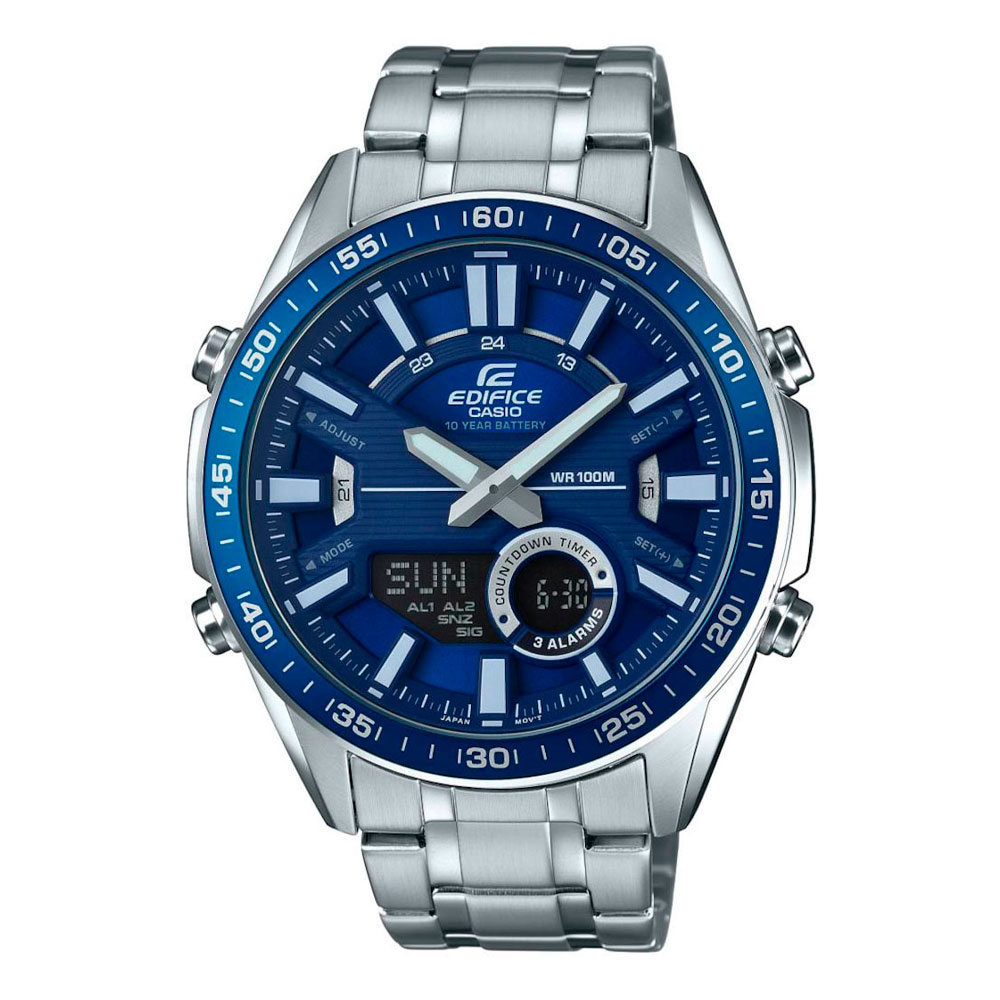 Японские часы мужские CASIO Edifice EFV-C100D-2A с хронографом