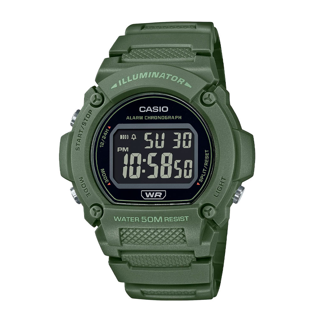 Японские часы мужские CASIO Collection W-219HC-3B