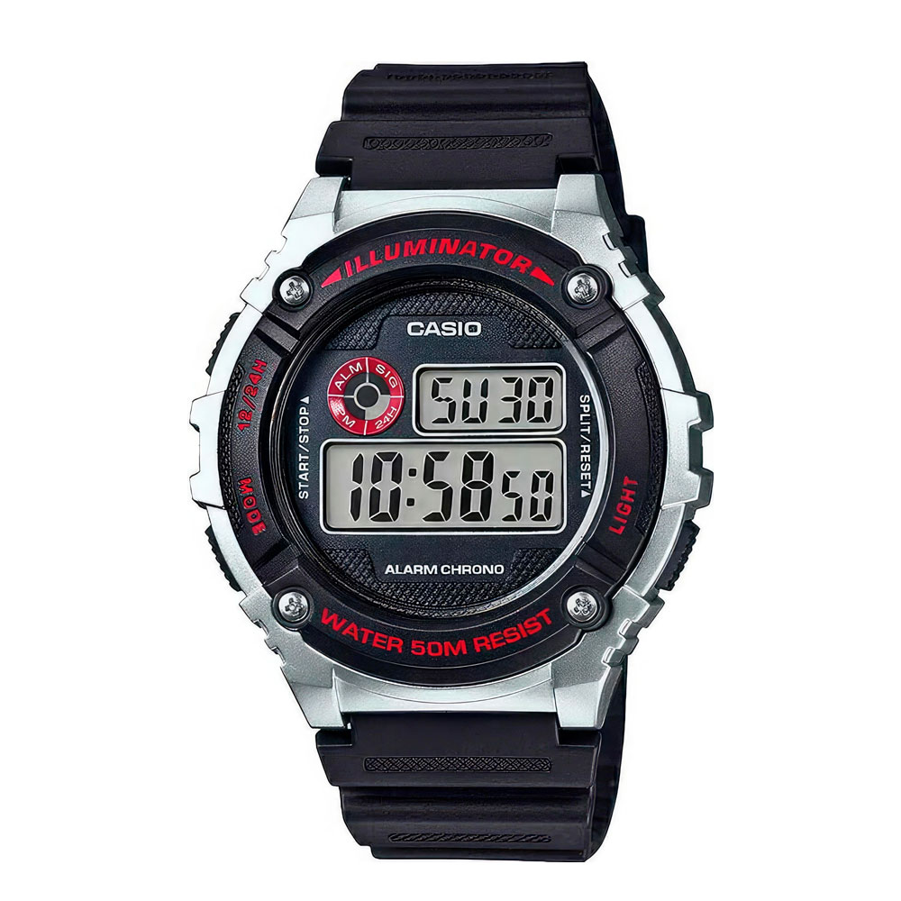 Японские часы мужские CASIO Collection W-216H-1C