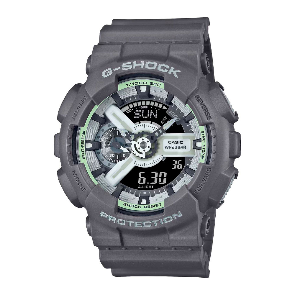 Японские наручные часы мужские Casio G-SHOCK GA-110HD-8A с хронографом