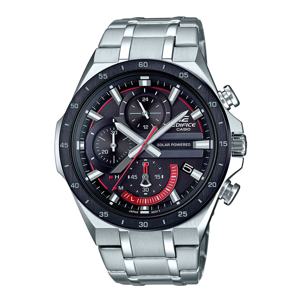 Японские часы мужские CASIO Edifice EQS-920DB-1A с хронографом