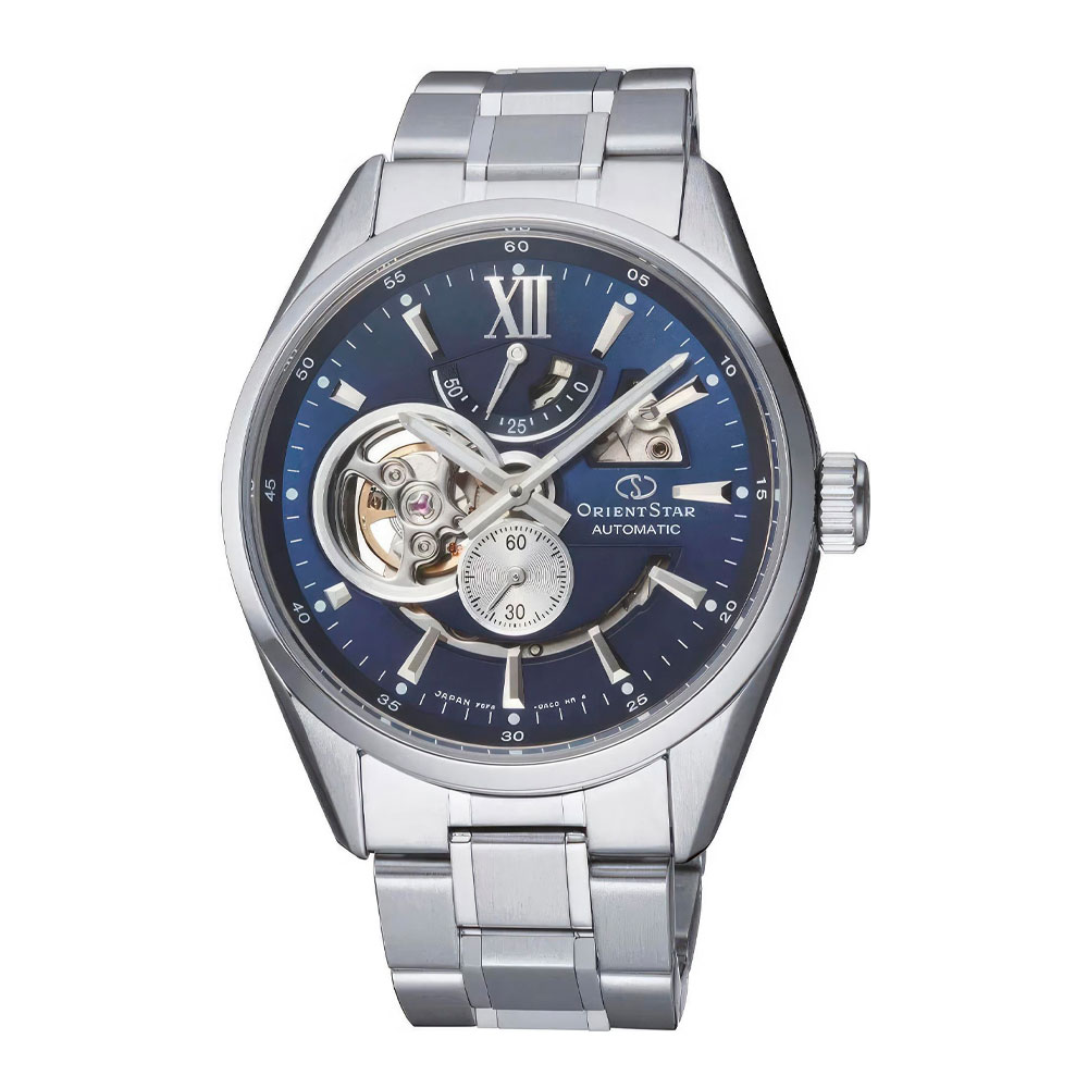 Часы мужские ORIENT STAR Automatic Power Reserve RE-AV0003L, механические часы с автоподзаводом