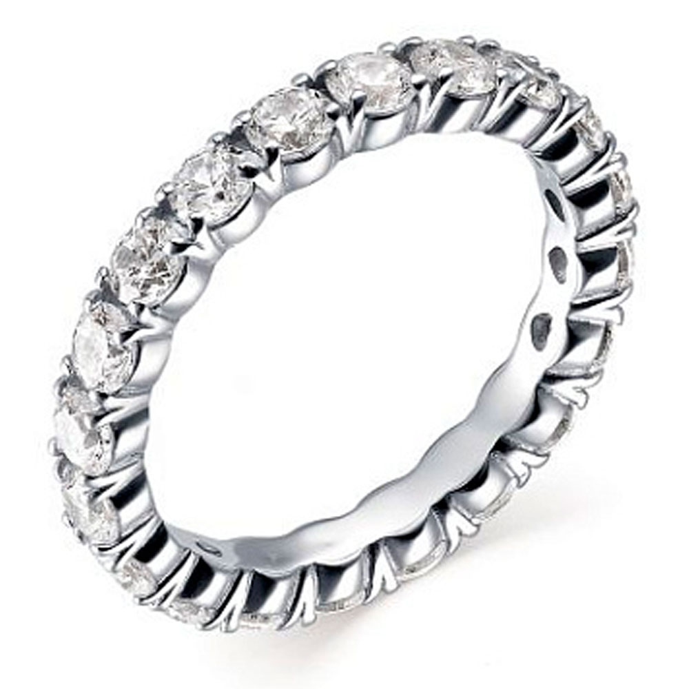 Кольцо Алькор из серебра с фианитами 01-1766/00КЦ-00 - 16,5